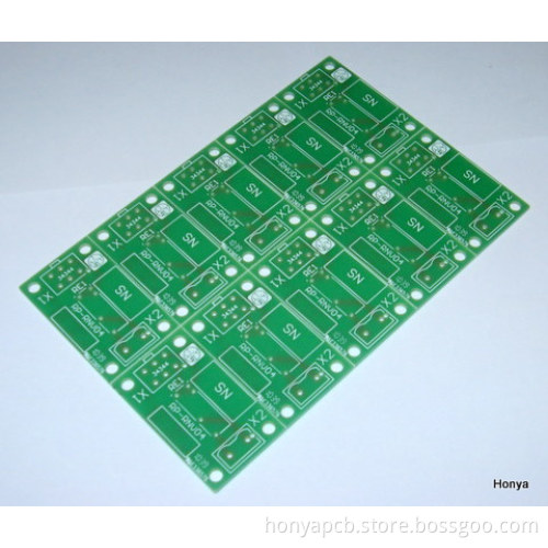 Single Side PCB With Tamura Matte Green Solder Mask